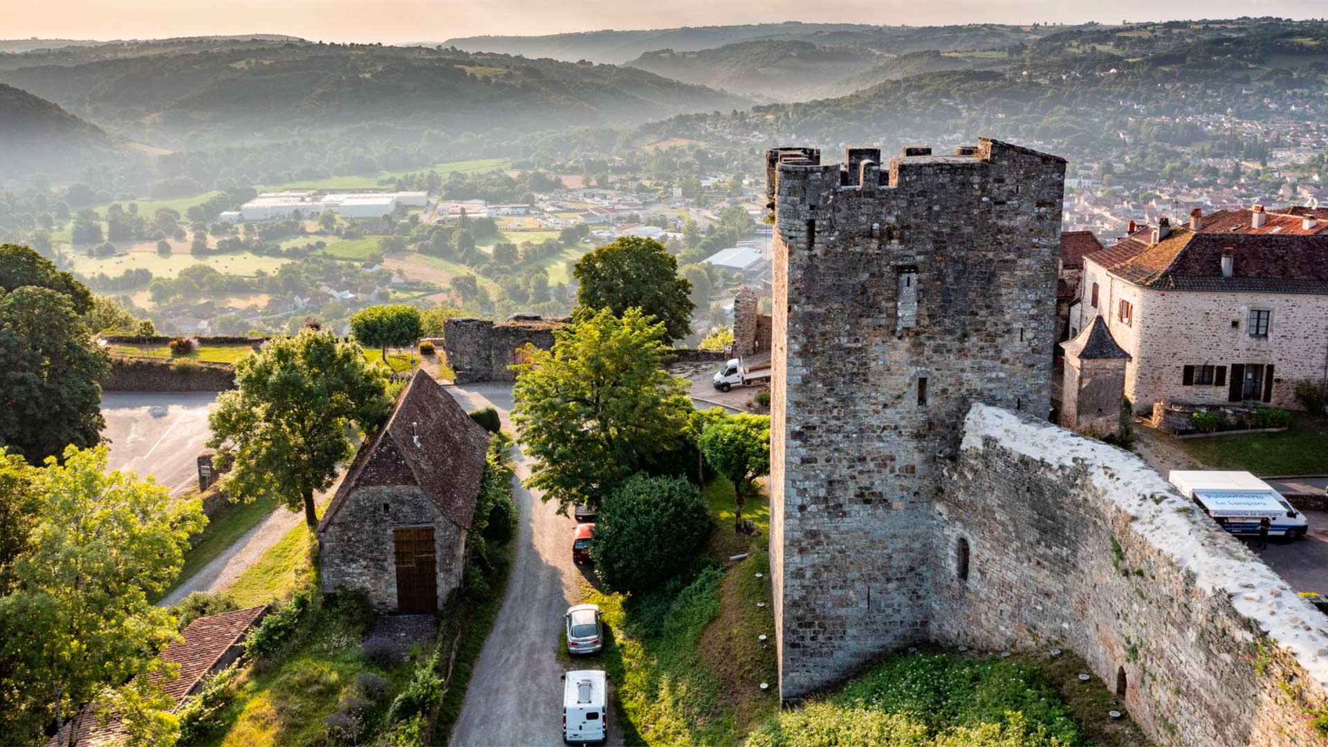 Village de Capdenac le Haut Lot