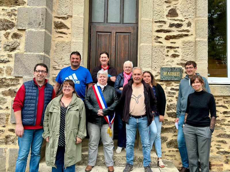 Conseil municipal 2025 de la commune du Trioulou dans le Cantal