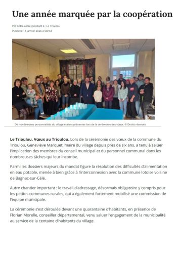 La Montagne du 14 janvier 2026