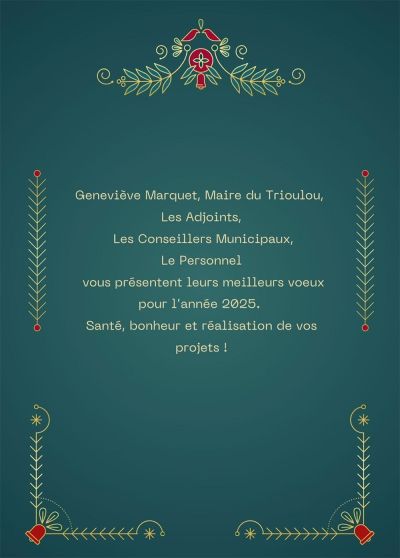 Meilleurs Vœux 2025 !